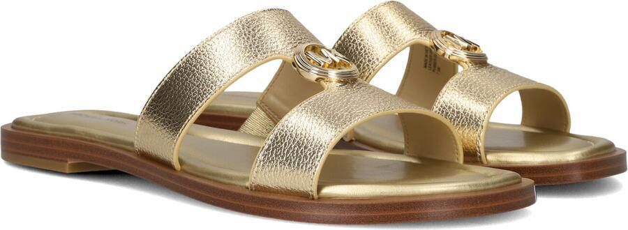 MICHAEL KORS Gouden Sandalen Erin Flat Sandal