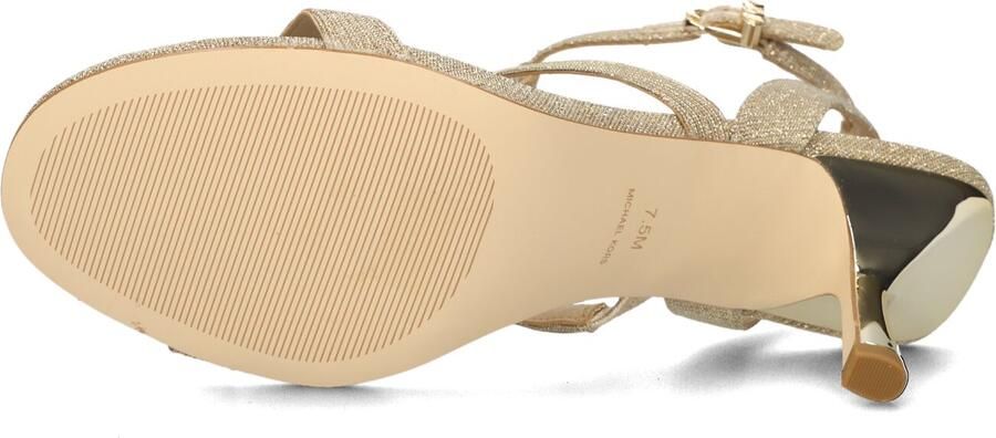 MICHAEL KORS Gouden Sandalen Nara Mid Sandal - Foto 5