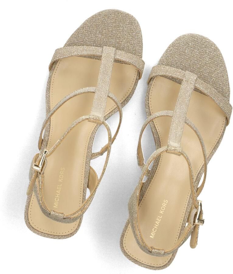 MICHAEL KORS Gouden Sandalen Nara Mid Sandal - Foto 2