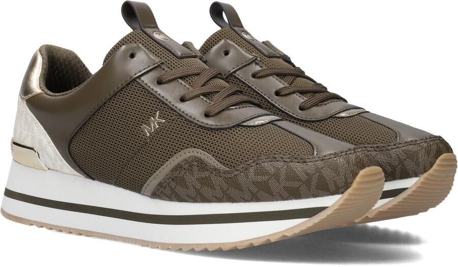 MICHAEL KORS Groene Sneakers Raina Trainer