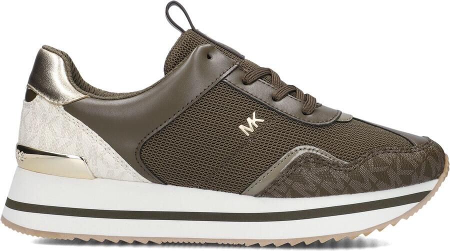 MICHAEL KORS Groene Sneakers Raina Trainer
