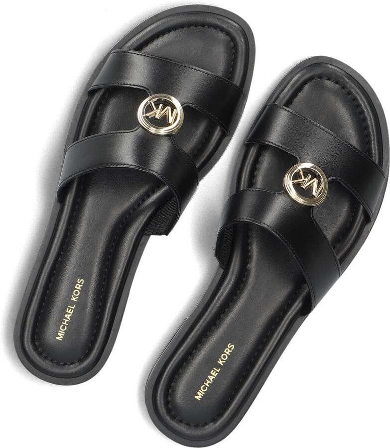 MICHAEL KORS Zwarte Sandalen Erin Flat Sandal - Foto 2