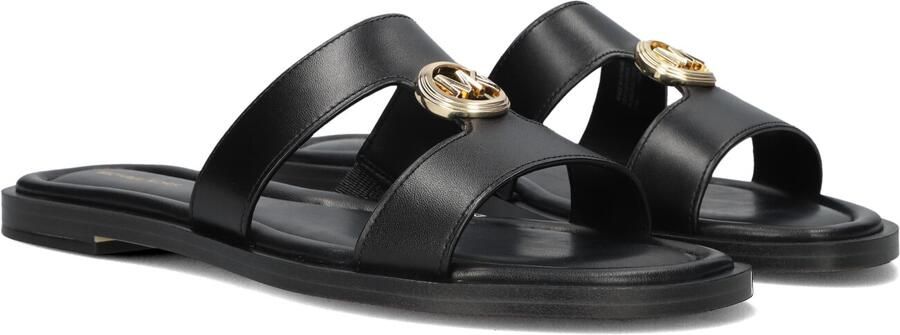 MICHAEL KORS Zwarte Sandalen Erin Flat Sandal