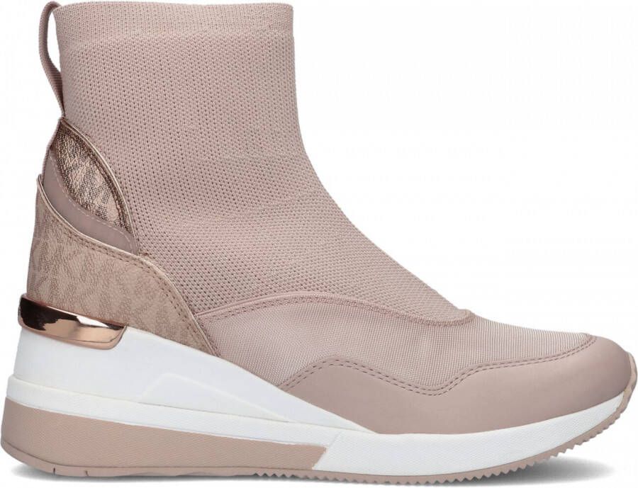 Michael Kors Roze Hoge Sneaker Swift Bootie