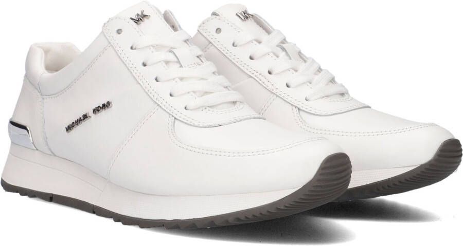 Michael Kors Witte Lage Sneakers Allie Trainer