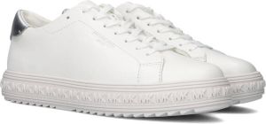 Michael Kors Witte Lage Sneakers Grove Lace Up