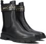 MICHAEL KORS Zwarte Chelsea Boots Ridley Strap Chelsea - Thumbnail 1