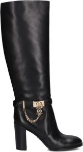 Michael Kors Zwarte Hoge Laarzen Hamilton Heeled Boot