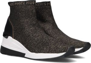 Michael Kors Zwarte Hoge Sneaker Skyler Bootie