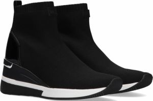 Michael Kors Skyler sneaker met gebreid bovenwerk en lak details