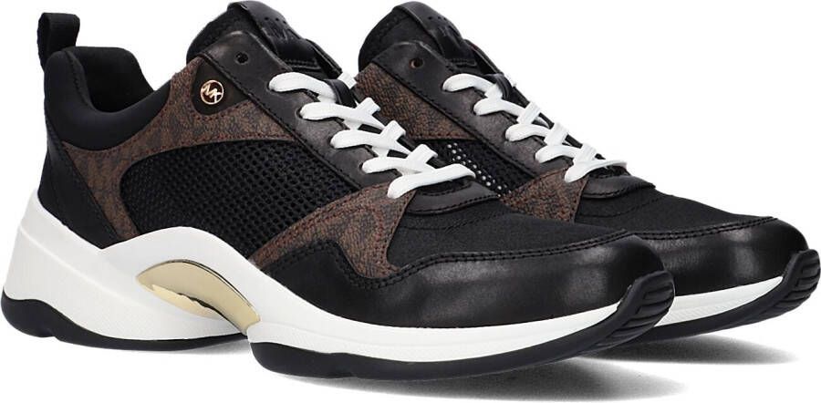 Michael Kors Zwarte Lage Sneakers Orion Trainer