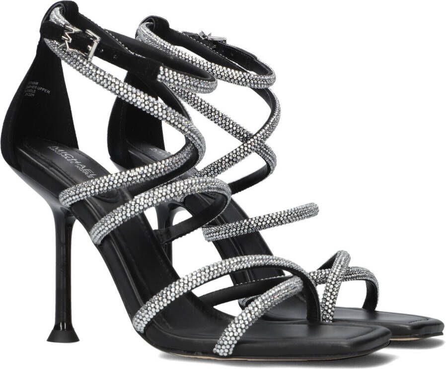 Michael Kors Zwarte Sandalen Imani Strappy Sandal