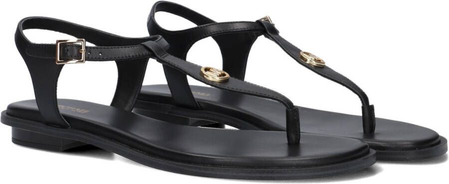 Michael Kors Minimal Chic Mallory Zwarte Sandalen Black Dames