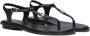 Michael Kors Dames Sandalen Mallory Thong Black Zwart ½ - Thumbnail 1