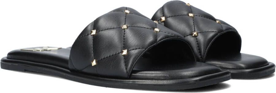 Michael Kors Teenslippers Sliders Zwart Dames Schoenen