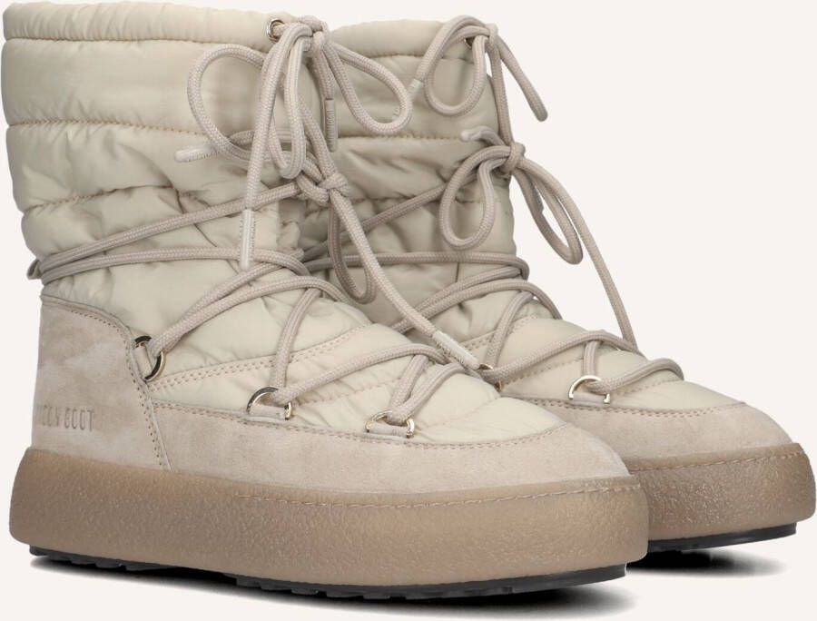 Moon Boot Enkellaarsjes Dames Outdoor Snowboots Damesschoenen Canvas 24500200 lab69 Beige