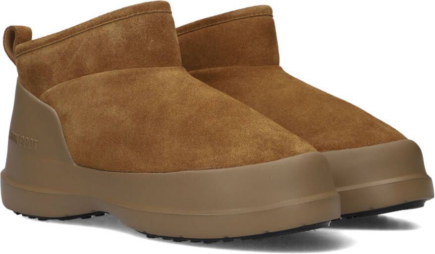 MOON BOOT Enkelboots Dames Mb Luna Low Boot Suede Maat: 44 Materiaal: Suède Kleur: Cognac