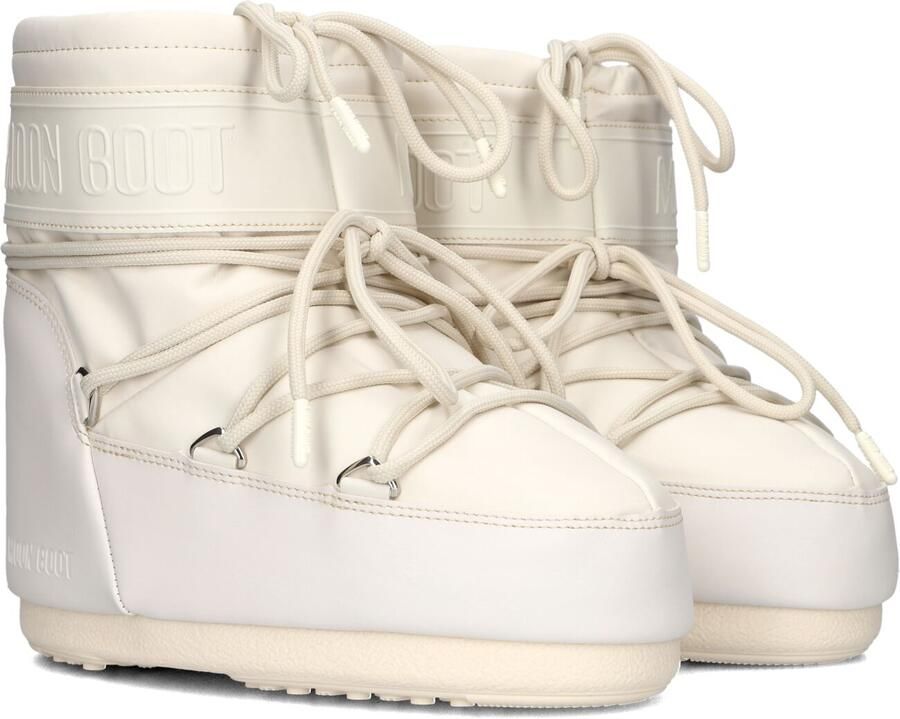 MOON BOOT Snowboots Dames Icon Low Rubber Maat: 42 44 Materiaal: Textiel Kleur: Beige
