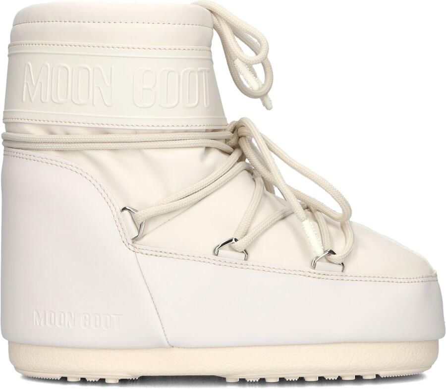 MOON BOOT Snowboots Dames Icon Low Rubber Maat: 36 38 Materiaal: Textiel Kleur: Beige