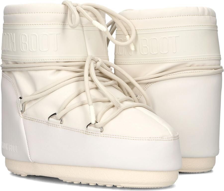MOON BOOT Snowboots Dames Icon Low Rubber Maat: 42 44 Materiaal: Textiel Kleur: Beige - Foto 3