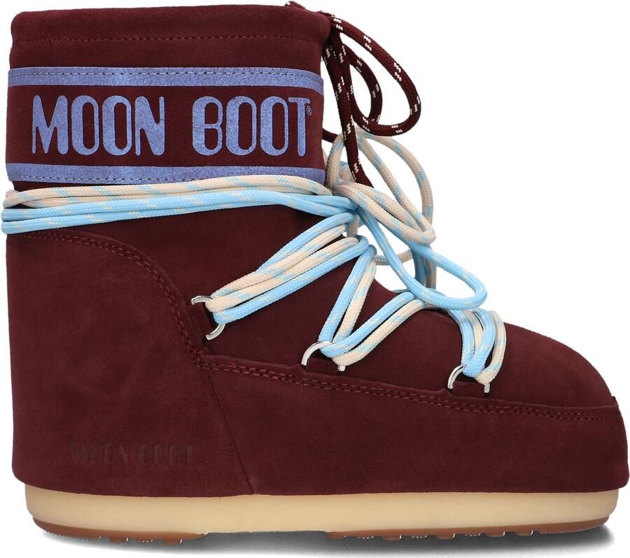 MOON BOOT Snowboots Dames Icon Low Suede Laces Maat: 36 38 Materiaal: Suède Kleur: Bruin - Foto 2