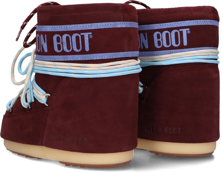 MOON BOOT Snowboots Dames Icon Low Suede Laces Maat: 36 38 Materiaal: Suède Kleur: Bruin - Foto 4