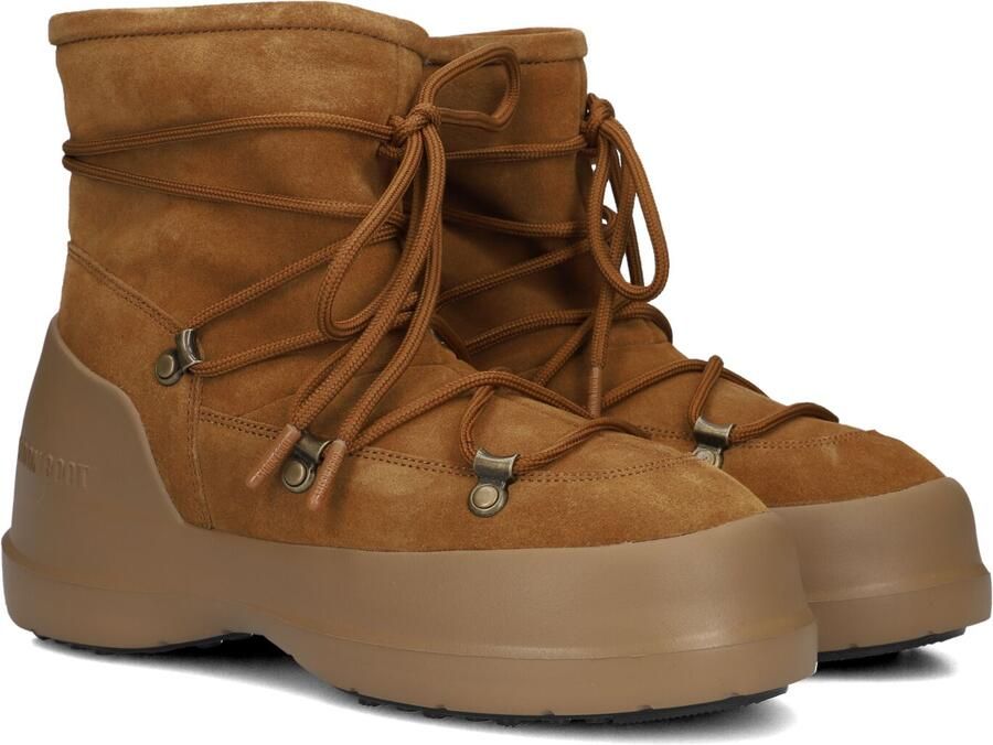 MOON BOOT Snowboots Dames Mb Luna Boot Maat: 39 Materiaal: Suède Kleur: Cognac