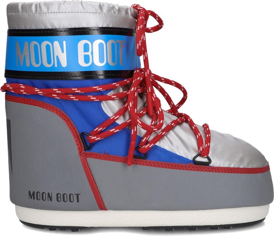 Moon Boot Mb Icon Low Space Racing Boots Dames Grijs - Foto 3