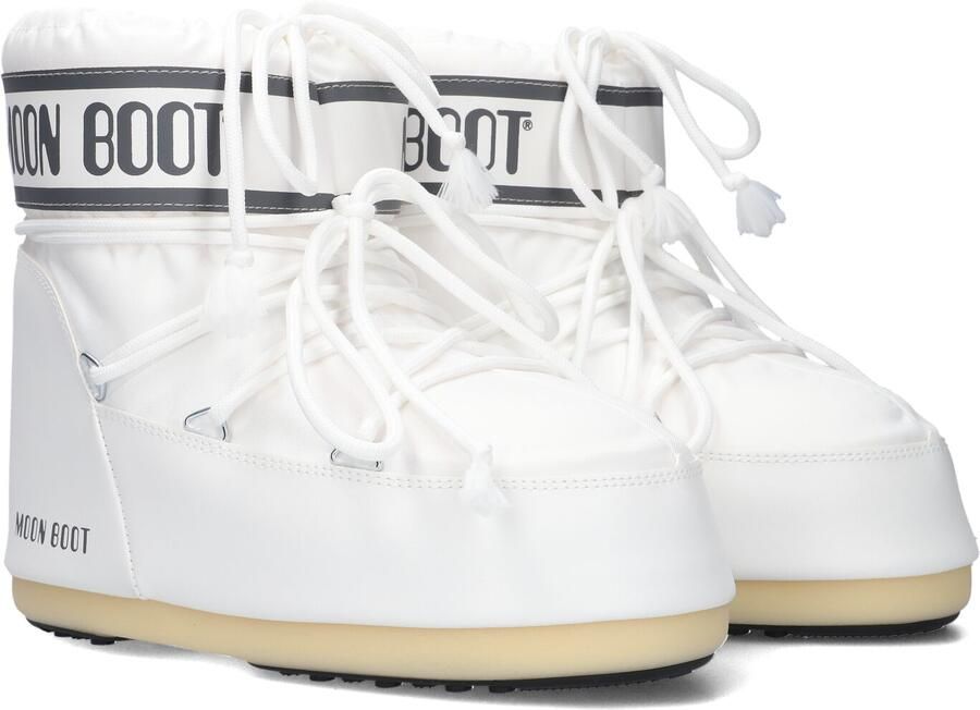 MOON BOOT Snowboots Dames Icon Low Nylon Maat: 42 44 Materiaal: Textiel Kleur: Wit - Foto 3