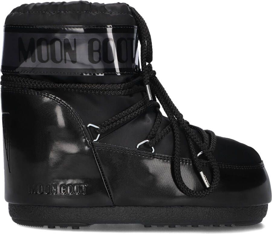 MOON BOOT Snowboots Dames Icon Low Glance Maat: 36 38 Materiaal: Textiel Kleur: Zwart