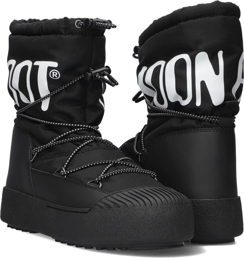 MOON BOOT Snowboots Mtrack Polar Maat: 45 Materiaal: Textiel Kleur: Zwart