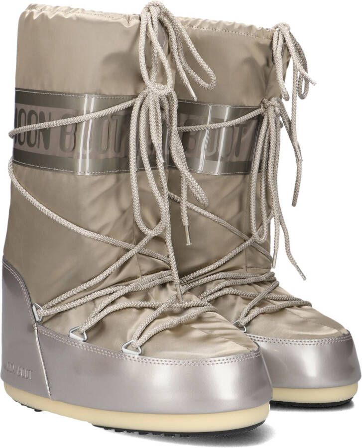 MOON BOOT Snowboots Dames Icon Glance Maat: 35 38 Materiaal: Textiel Kleur: Zilver
