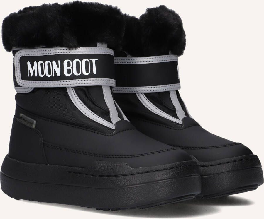 Moon Boot Jr Park Strap Boots Meisjes Zwart