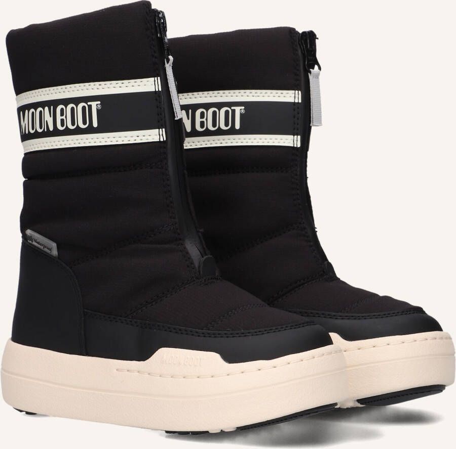 Moon Boot Jr Park Zip High Boots Kids Zwart