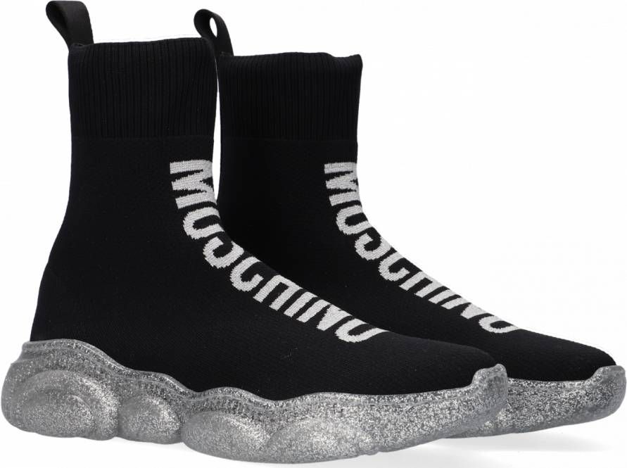 moschino sock sneakers