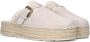 MOU Instappers Dames Jute Clog Plain Sue Maat: 36 Materiaal: Suède Kleur: Beige - Thumbnail 1