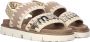 MOU Sandalen Dames New Bio Sandal Maat: 37 Materiaal: Suède Kleur: Beige - Thumbnail 1