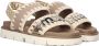 MOU Sandalen Dames New Bio Sandal Maat: 39 Materiaal: Suède Kleur: Beige - Thumbnail 1