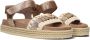 MOU Sandalen Dames Rope Sandal With Back Strap Maat: 37 Materiaal: Leer Kleur: Brons - Thumbnail 1