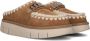 MOU Instappers Dames Bounce Clog Maat: 36 Materiaal: Suède Kleur: Cognac - Thumbnail 1