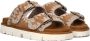 MOU Slippers Dames New Bio Maat: 37 Materiaal: Suède Kleur: Cognac - Thumbnail 1