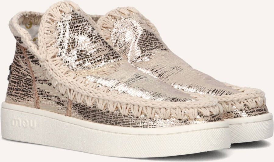 MOU Boots Dames Eskimo Sneaker Maat: 39 Kleur: Goud