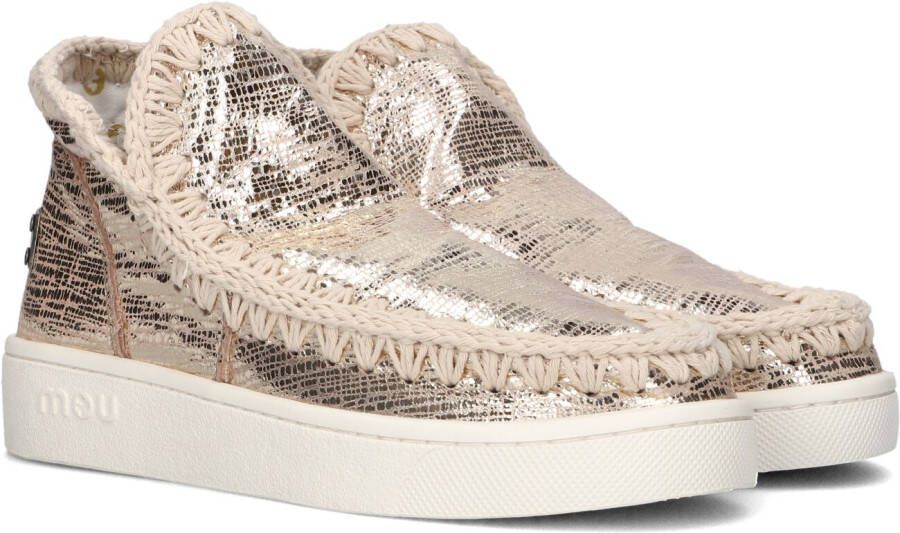 MOU Boots Dames Eskimo Sneaker Maat: 39 Kleur: Goud