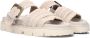 MOU Slippers Dames Bio Sandal Buckle Strap Maat: 38 Materiaal: Suède Kleur: Grijs - Thumbnail 1