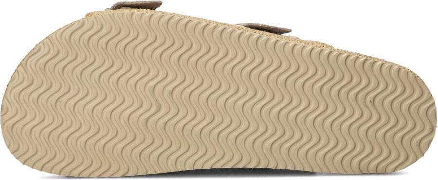 MOU Beige Slippers Two Buckle Sandal Raffia Wrapping - Foto 4