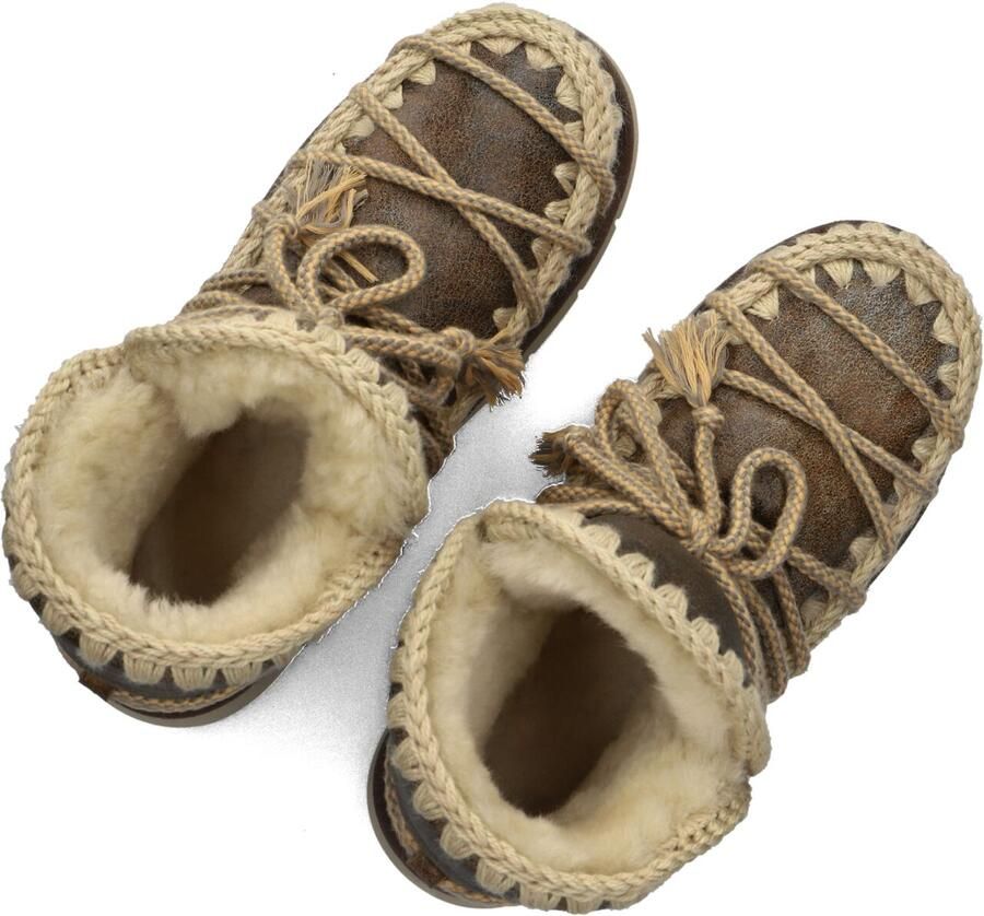 MOU Bounce Boot Scoubidoo Lace Sp Boots Dames Bruin