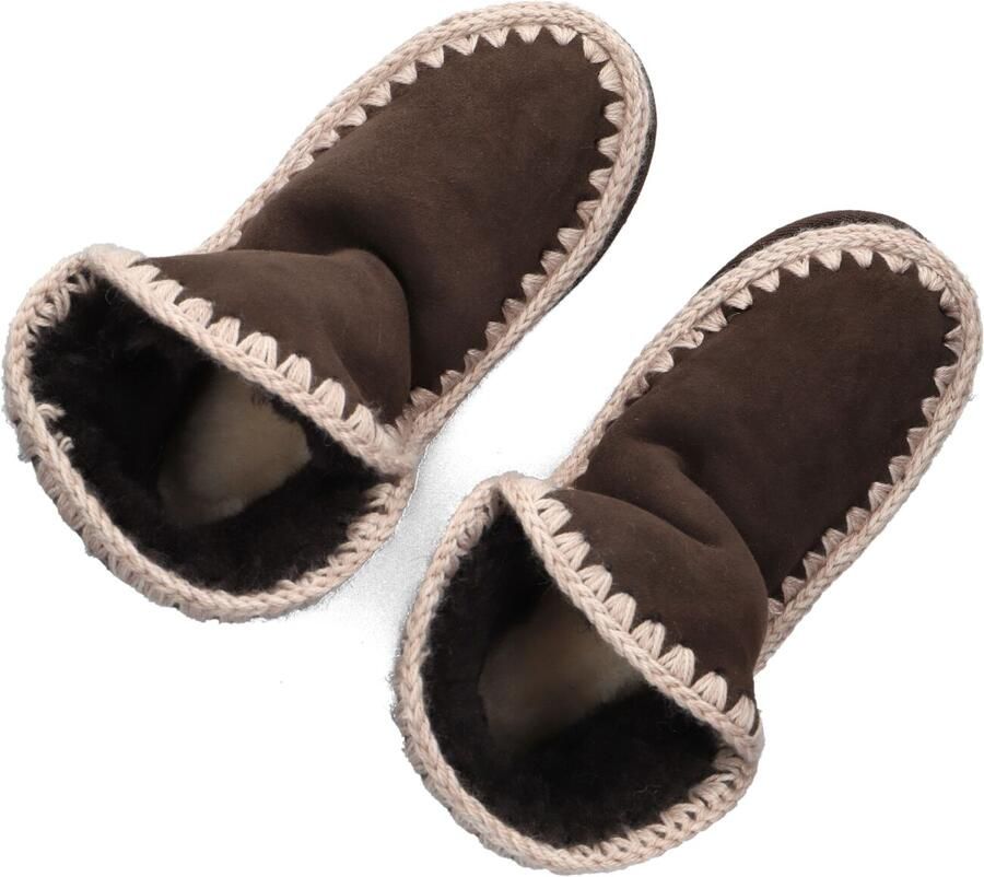 MOU Vachtlaarzen Dames Eskimo 18 Bounce Maat: 40 Materiaal: Suède Kleur: Bruin
