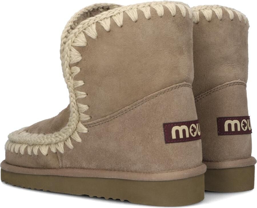 MOU Vachtlaarzen Dames Eskimo 18 Glitter Logo Maat: 40 Materiaal: Suède Kleur: Taupe - Foto 2