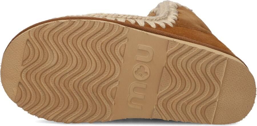 MOU Vachtlaarzen Dames Eskimo 18 Glitter Logo Maat: 37 Materiaal: Suède Kleur: Cognac - Foto 6