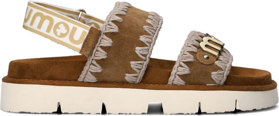 MOU Bruine Sandalen Bio Sandal Two-buckles And Back Strap - Foto 3